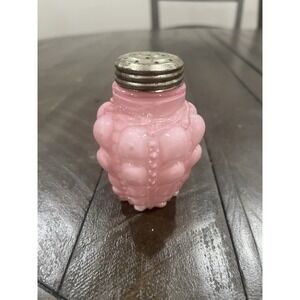 Antique Consolidated Glass Pink Cased Guttate Salt Shaker Replacement